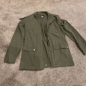Army green jacket
